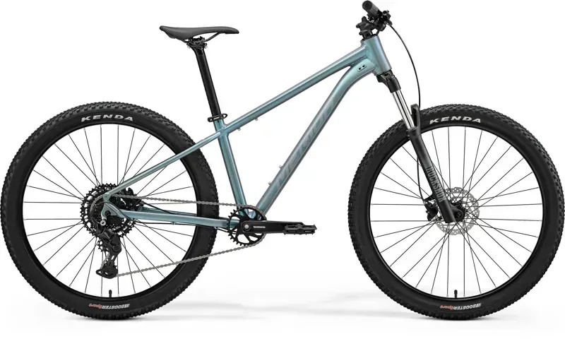 Merida Big Seven 80 Mountain Bike in Transparent Blue/Silver