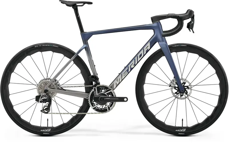 Merida Scultura 10K Road Bike in Silk Blue/Grey Flash 