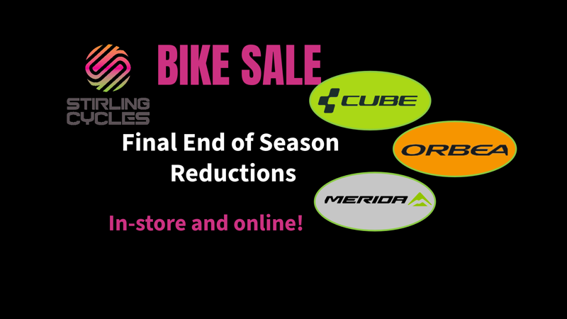 End of 2026 Season Bike Sale