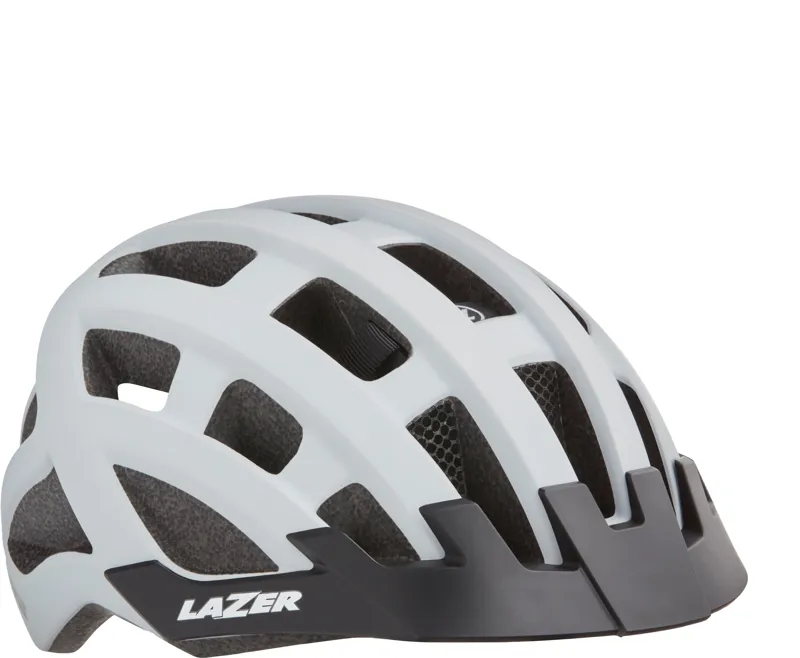 Lazer Compact DLX MIPS 54-61cm Uni-Adult Helmet In White