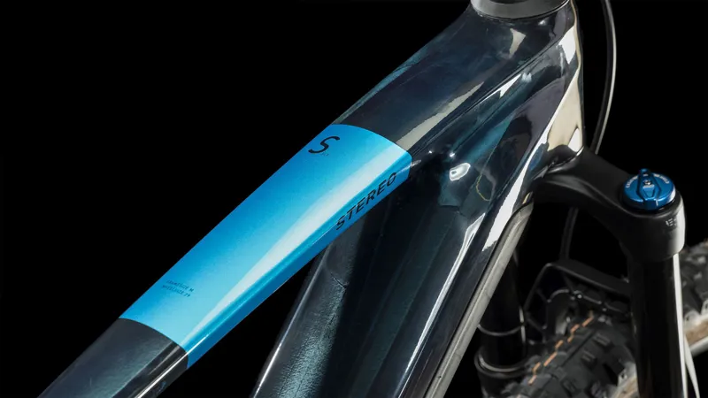Cube Stereo Hybrid 140 HPC SLX 750 E-MTB 2023 in Blue-2