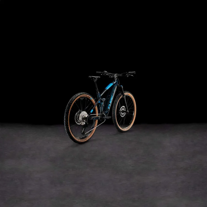 Cube Stereo Hybrid 140 HPC SLX 750 E-MTB 2023 in Blue-8