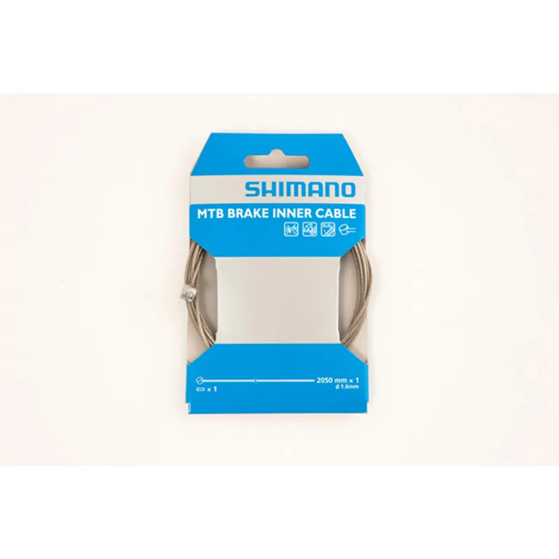 Shimano MTB XTR stainless steel inner brake wire - 1.6 x 2050 mm 