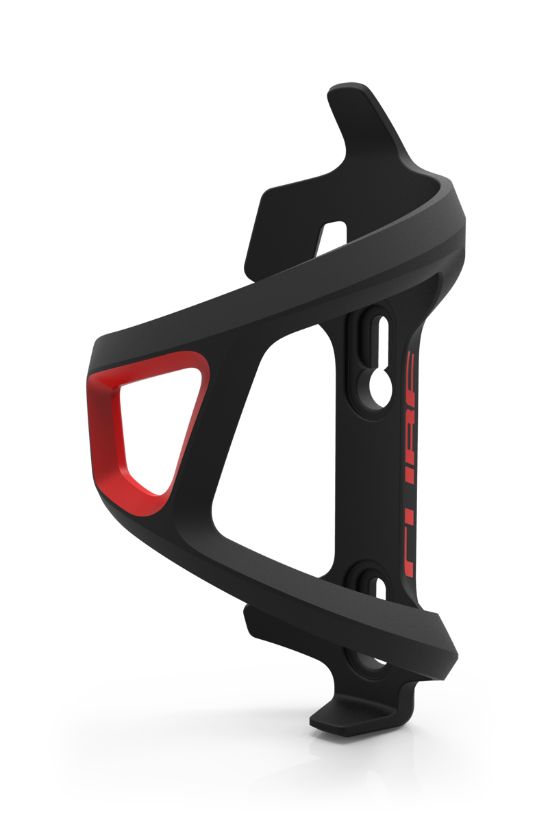 Cube HPP Left Hand Bottle Cage in Red-1