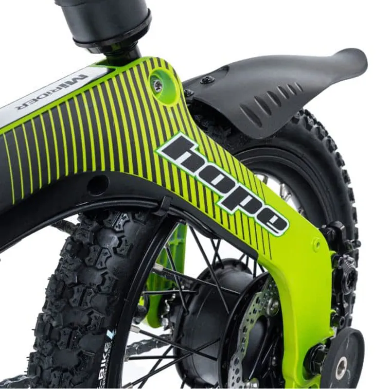 Hope Edition MiRiDER One Folding Electric Bike Acid Green-2