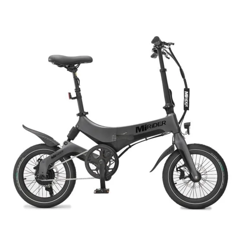 Mirider One Folding Electric bike in Grey