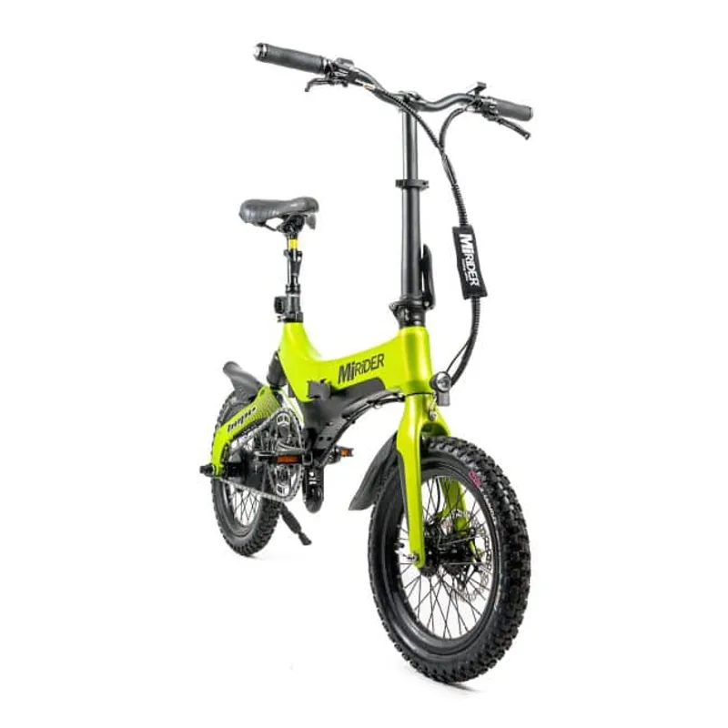 Hope Edition MiRiDER One Folding Electric Bike Acid Green