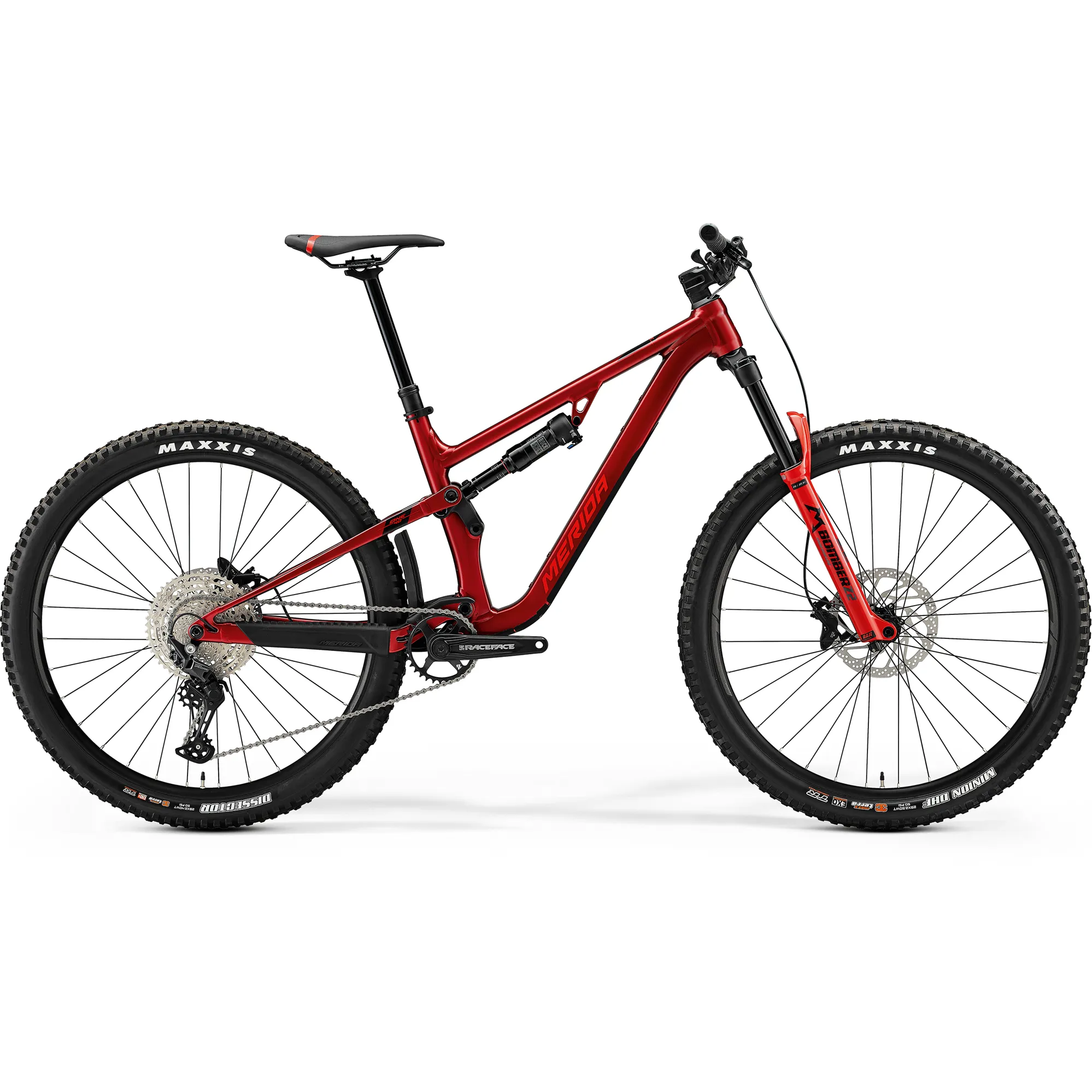 Merida One-Forty 500 Full Suspension Trail MTB 2023 in Red