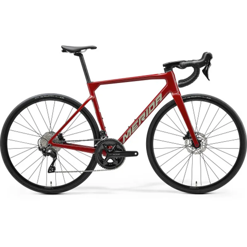 Merida Scultura 4000 Carbon Road Bike in Heritage Red and Grey 20