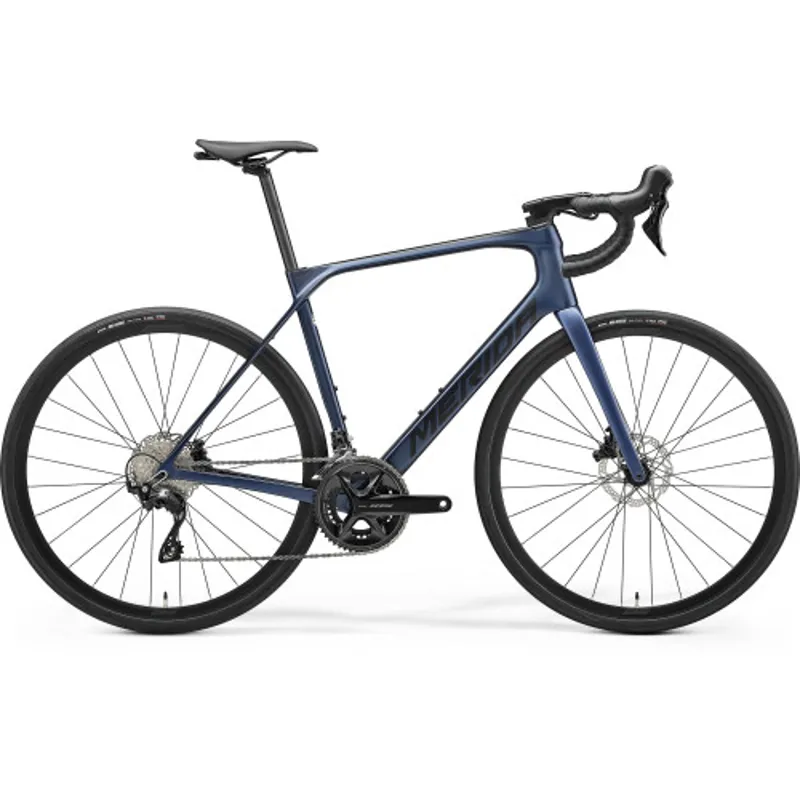 Merida Scultura Endurance 4000 Carbon Road Bike in Blue Black 2025
