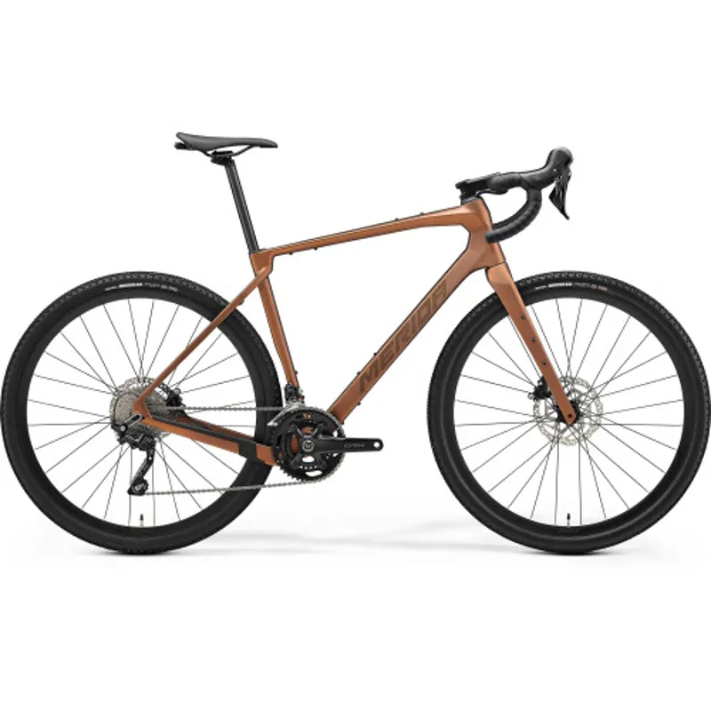 Merida Silex 4000 Carbon Gravel Bike Matt Bronze Gold Black 2025