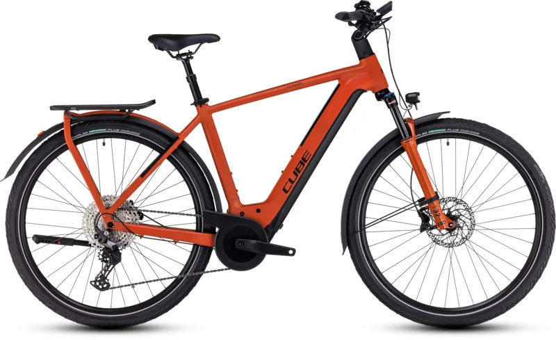 Cube Kathmandu Hybrid EXC 750 Electric Hybrid 2023 in Red/Black