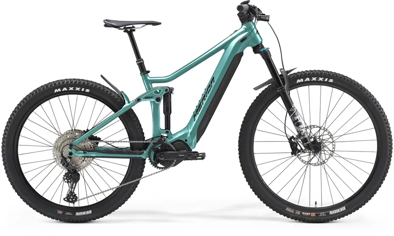 Merida eOne-Forty 500 2023 Full Suspension eMTB in Teal