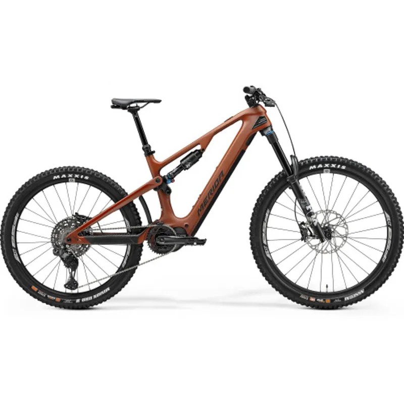 eOne-Sixty 8000 Full Sus EMTB in Brown and Black 2025