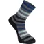 Madison Isoler Merino 3-Season Socks in Blue/Grey