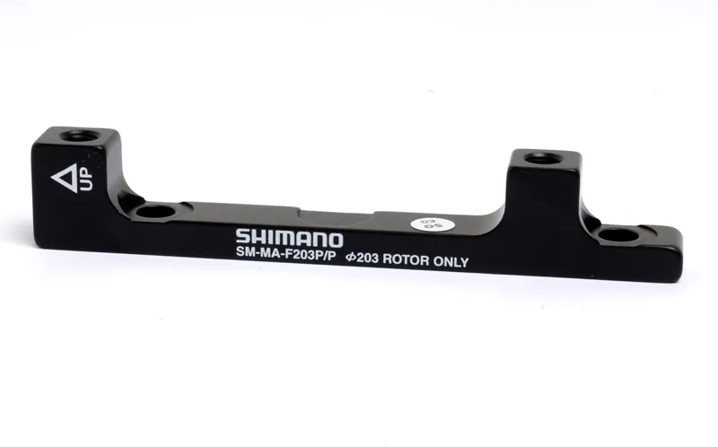 Shimano 203 mm disc brake adapter - post calliper - post fork 