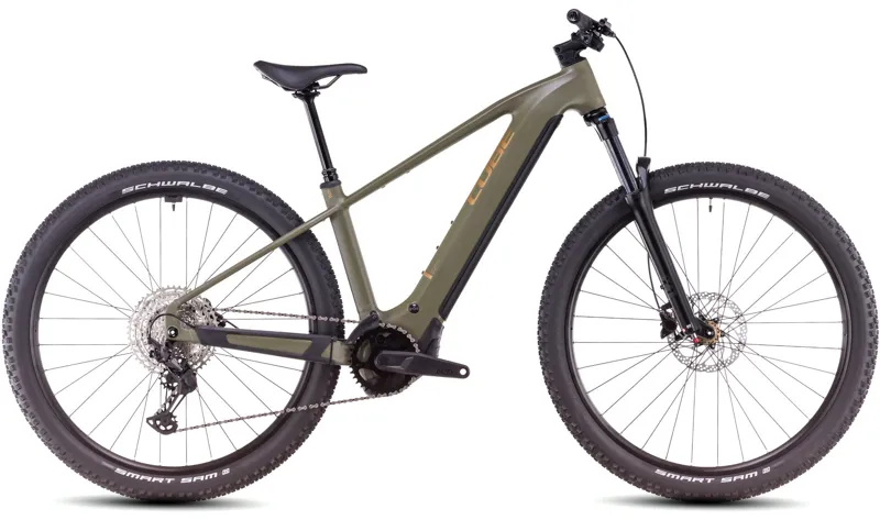 Cube Reaction Hybrid Pro 800 EMTB in Dusty Olive Gold 2025