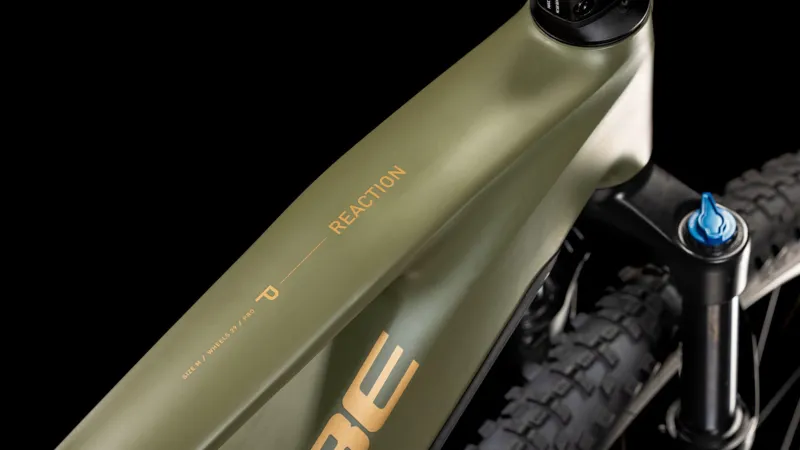Cube Reaction Hybrid Pro 800 EMTB in Dusty Olive Gold 2025-1