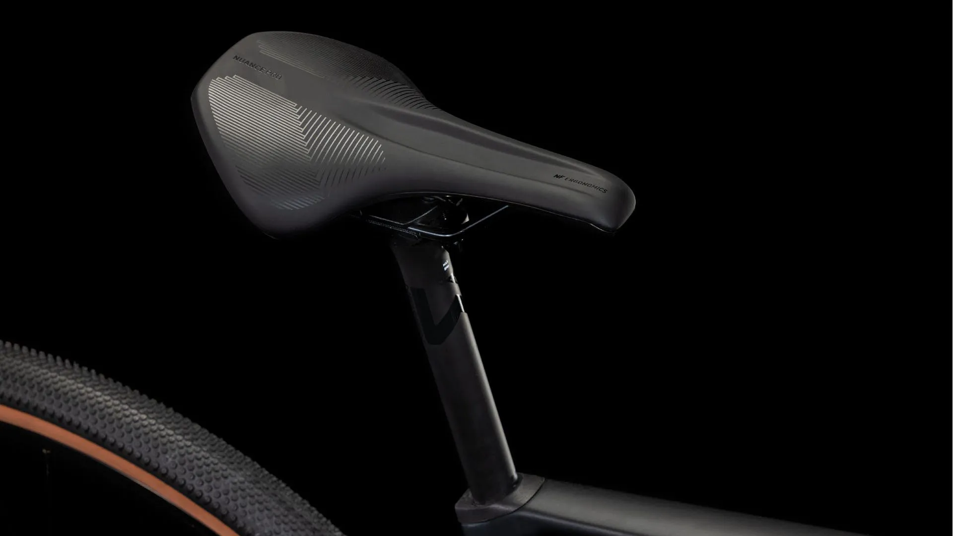 Cube Nuroad c:62 One Carbon Gravel Bike in Black 2025