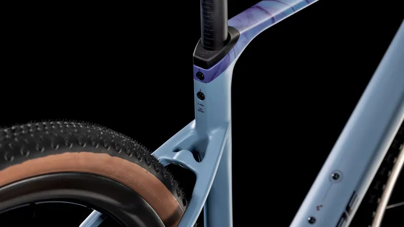 Cube Nuroad c:62 Ex Carbon Gravel Bike in Pigeon Blue Art 2025-3