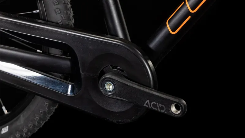 Cube Numove 180 2025 18 Inch Wheel Kids Bike in Black and Orange-2