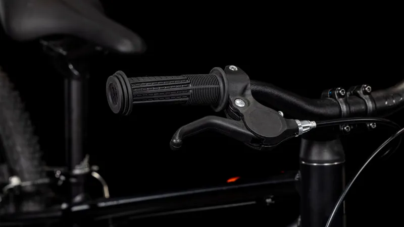 Cube Numove 180 2025 18 Inch Wheel Kids Bike in Black and Orange-5