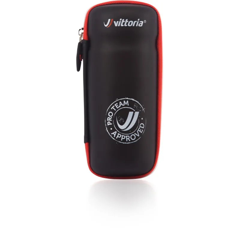 Vittoria Zip Case - Italian Flag Black