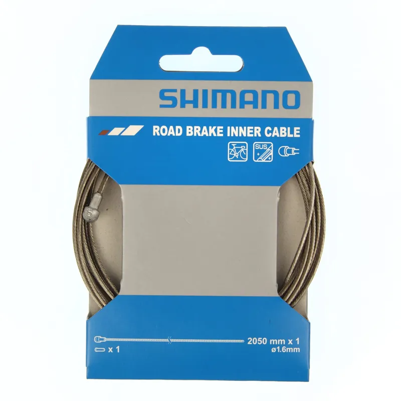Shimano Stainless Steel Road Inner Brake Cable Silver