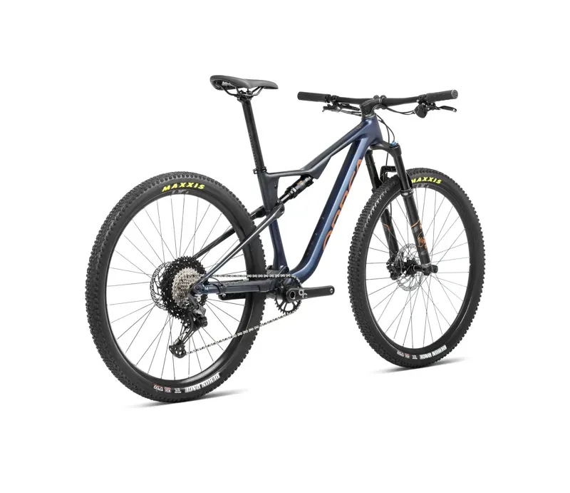 Orbea Oiz H30 Mountain Bike In Moondust Blue/Leo Orange-2