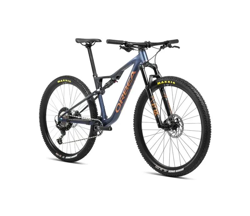 Orbea Oiz H30 Mountain Bike In Moondust Blue/Leo Orange-1