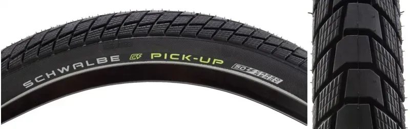 Schwalbe Pick Up 20x2.15-inch Superdefense Perf. Cargo Tire in Black-8