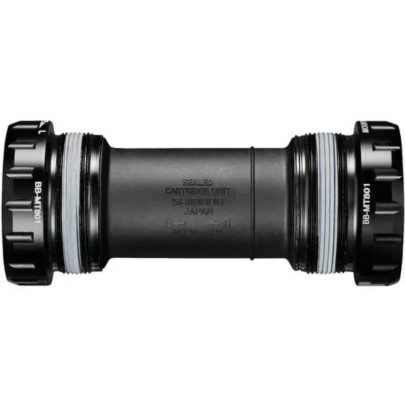 Shimano Deore XT BBMT801 Hollowtech II 68/73mm Threaded BB in Black