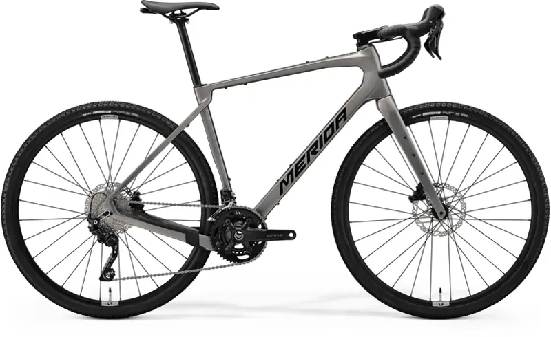 Merida Silex 4000 Gravel Bike in Warm Slate Grey/Black