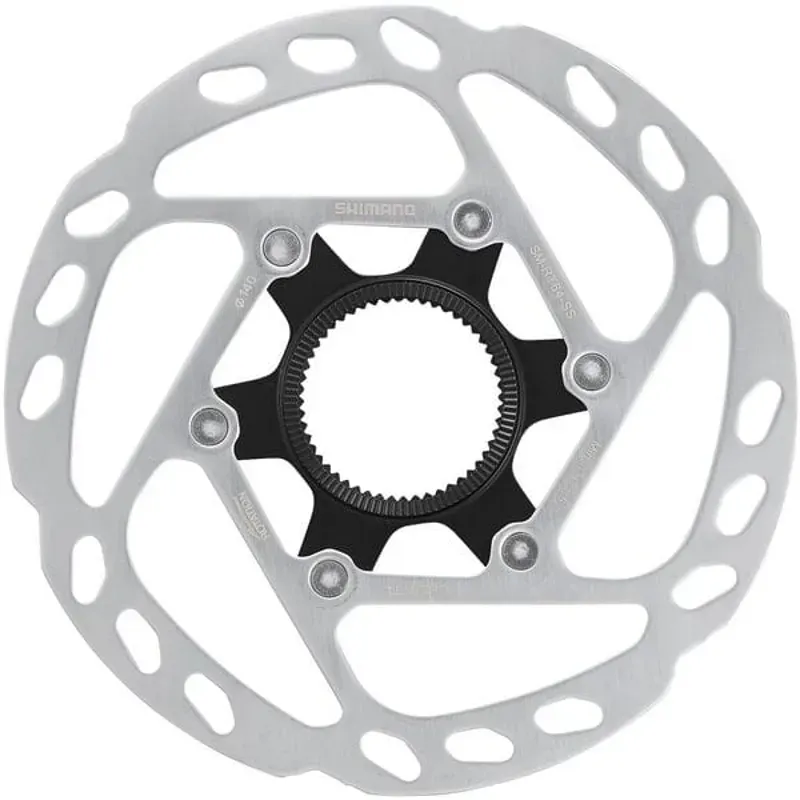 Shimano SMRT64 Internal CL 140mm Rotor in Silver/Black