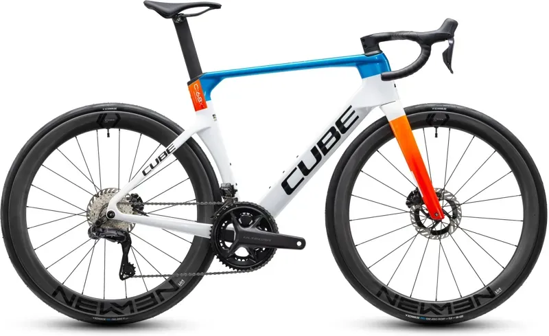 Cube Litening Aero C:68X Race Road Bike in Teamline
