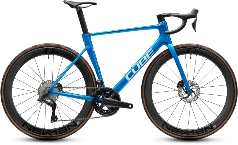 Cube Litening Air C:68X Race Road Bike in Blue Twister/Prizm