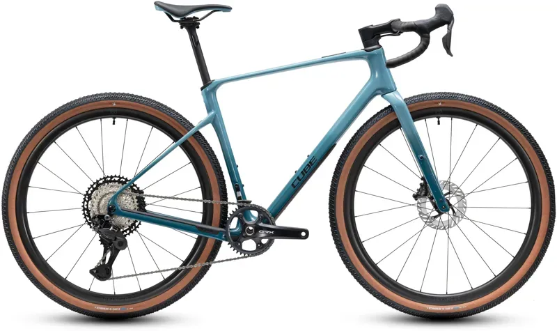 Cube Nuroad C:62 EX Gravel Bike in Surf Blue/Black
