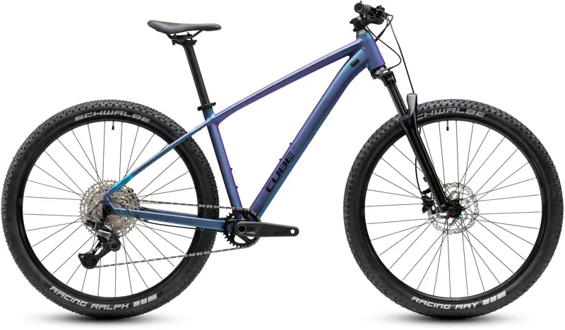 Cube Aim SLT Mountain Bike in Mystic Purple/Black
