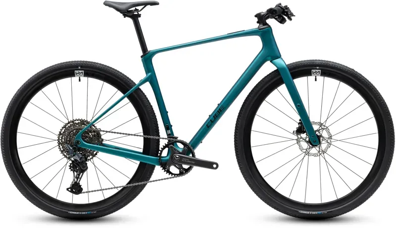 Cube Nulane C:62 SLX Gravel Bike in Metallic Petrol/Black