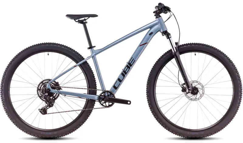 Cube Aim Pro Mountain Bike In Shift dust and Black  2025 